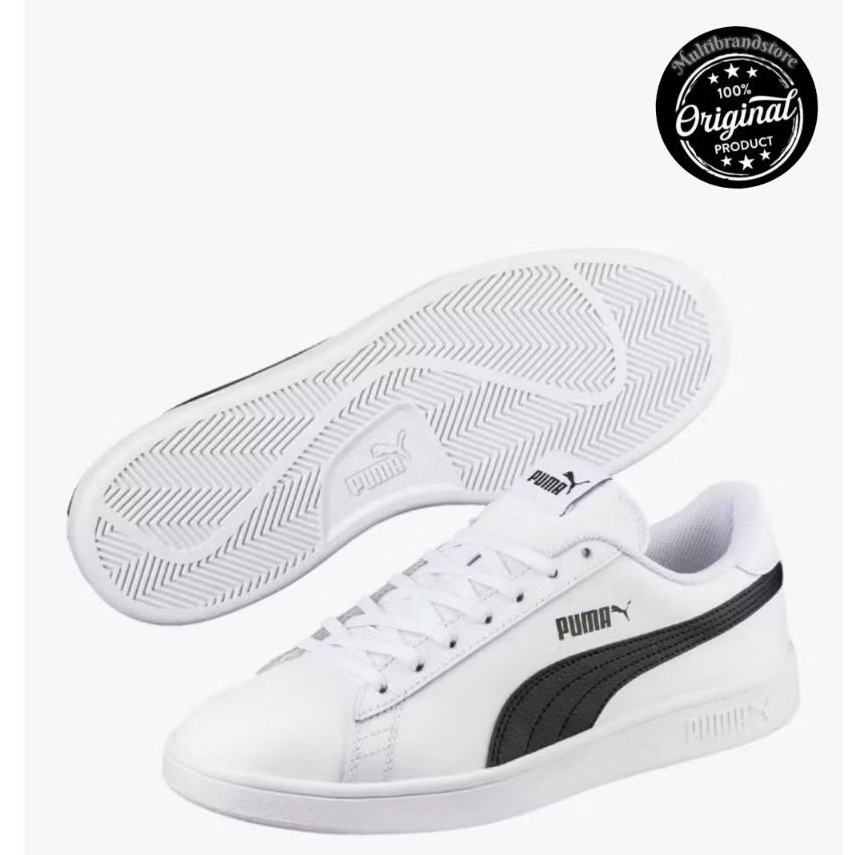 Puma Smash v2 L Men's Sneakers Shoes - White