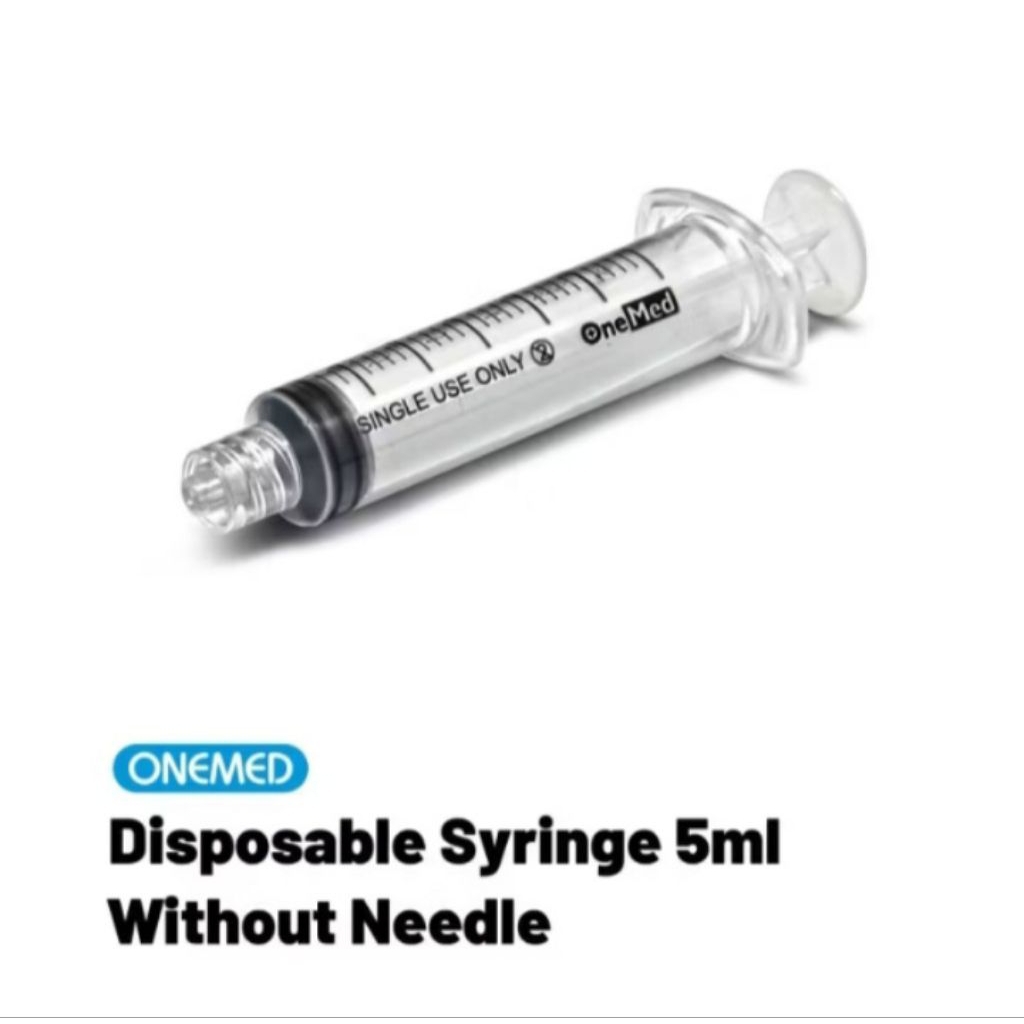 Syringe 5 cc Tanpa Jarum