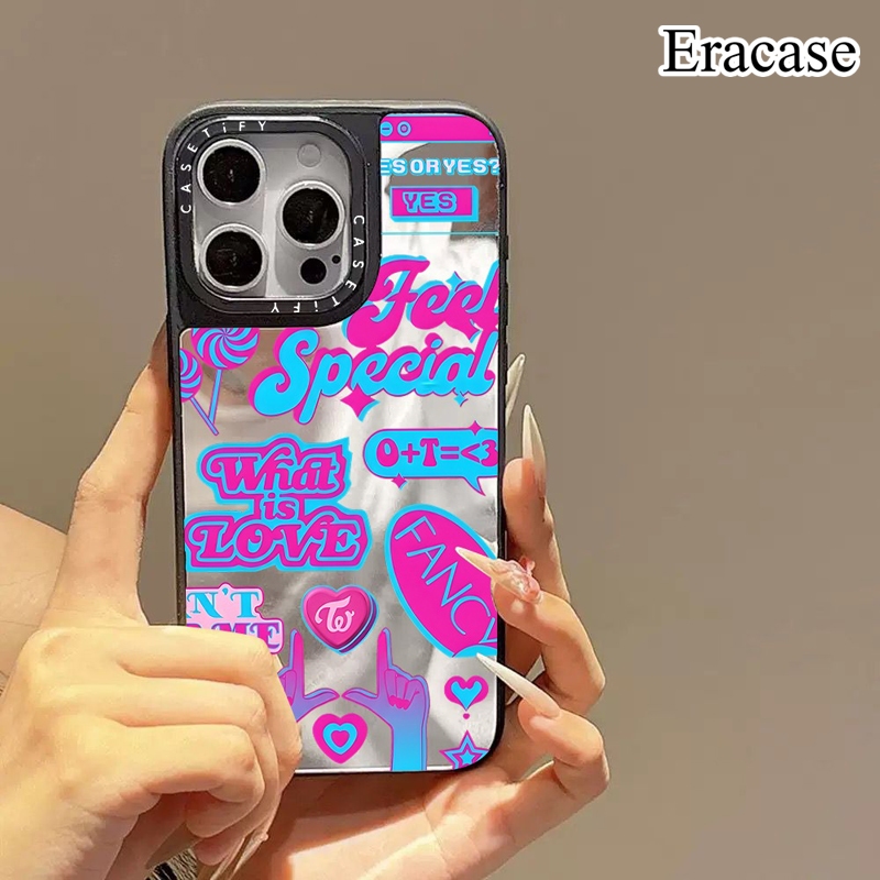 NEW! WITH BOX CTFY TWICE girl group mirror phone case Compatible for Iphone 16 15 14 13 12 11 X Xs X
