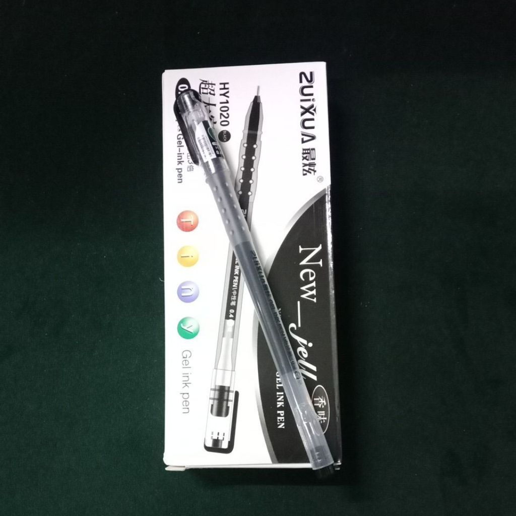 BOLLPOINT ZUIXUA HY1020 G INK PEN TINY HITAM