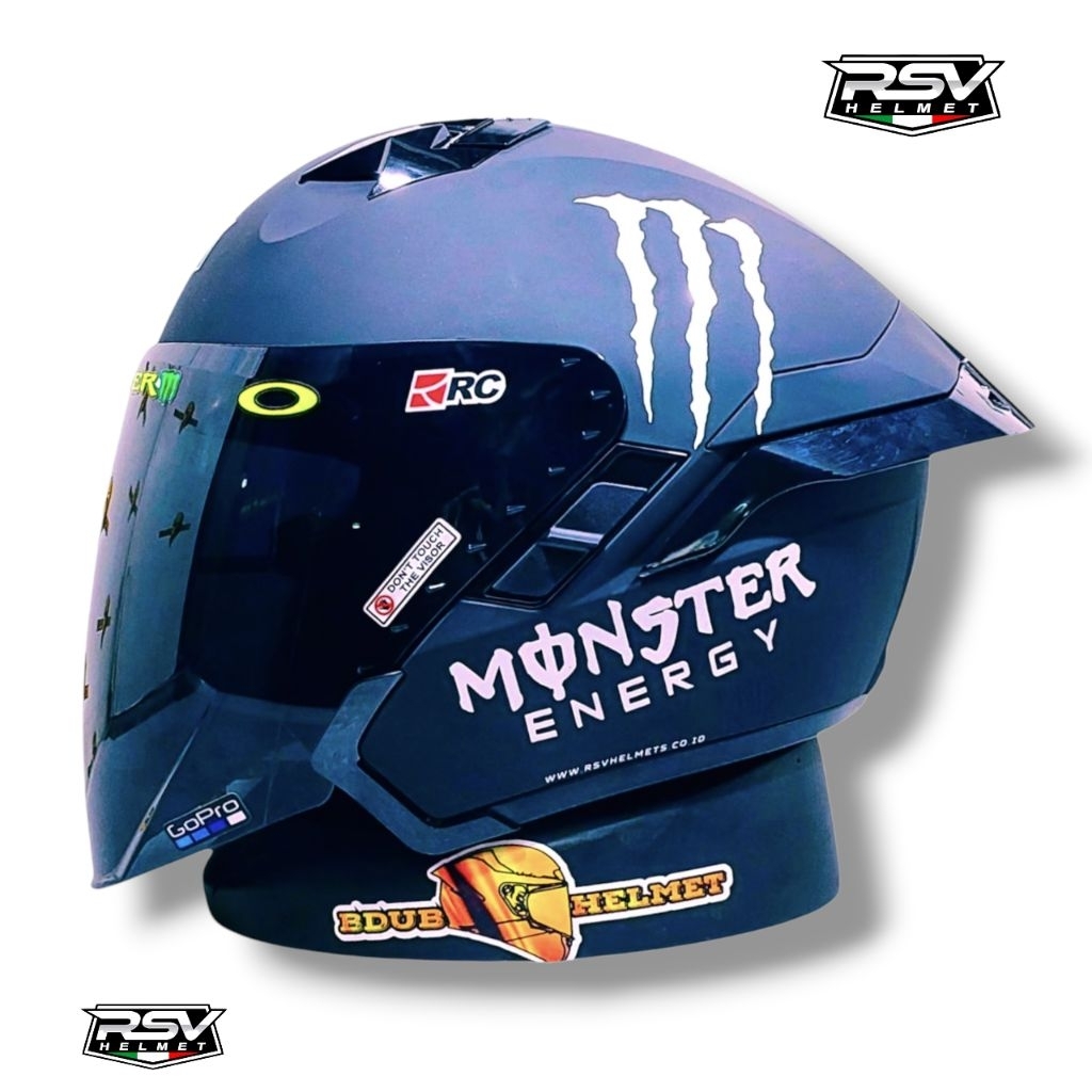 Helm RSV SV300 Monster paket ganteng 100% original  RSV