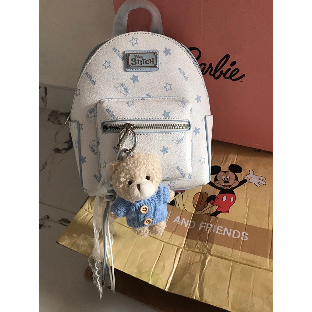 tas stitch original disney/ tas barbie/ tas disney