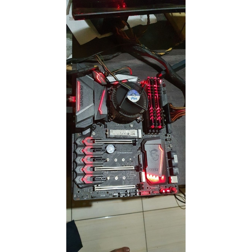 Msi Z270 Gaming M7 lga 1151 v1 untuk i3 i5 i7