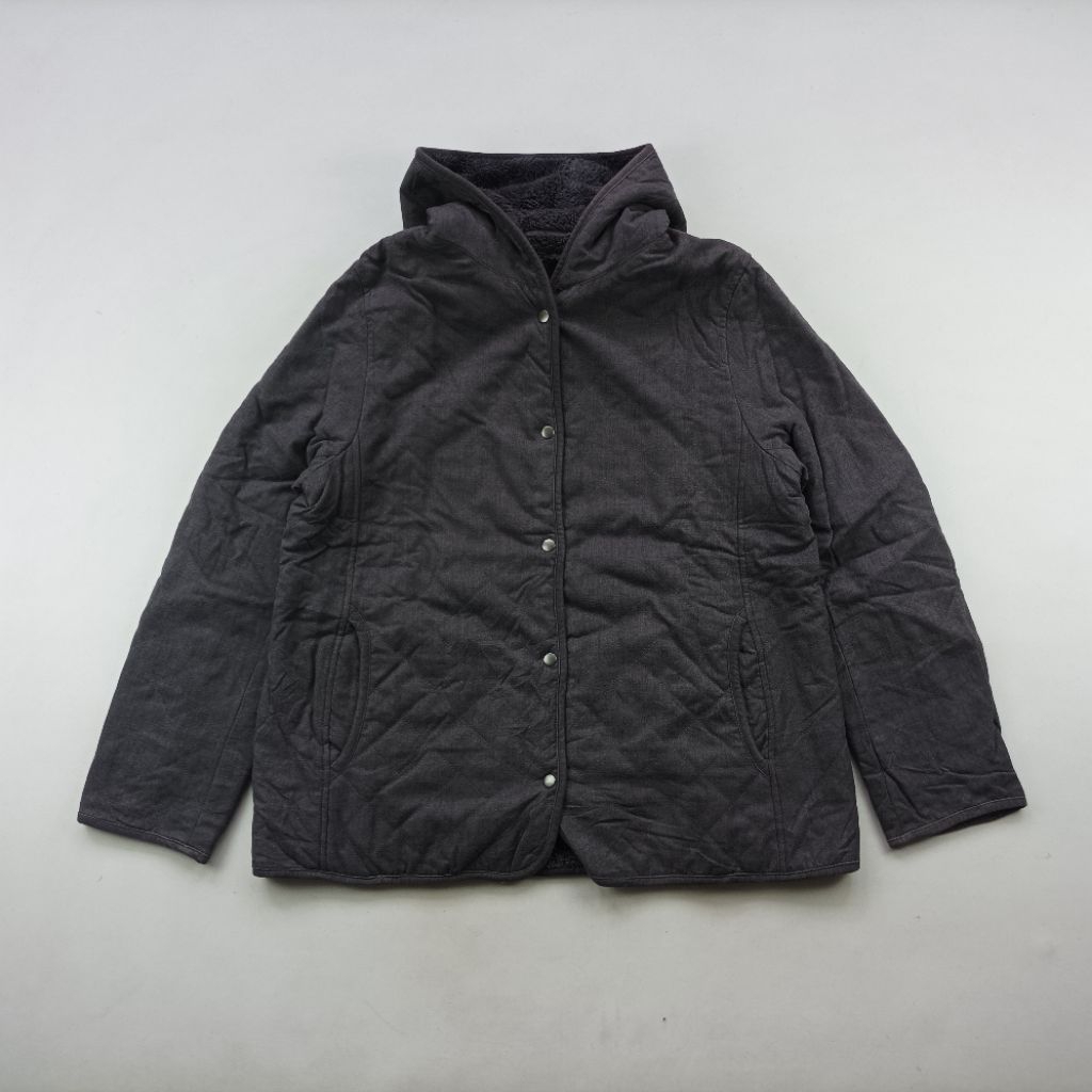 Uniqlo sherpa parka size XL wanita K092