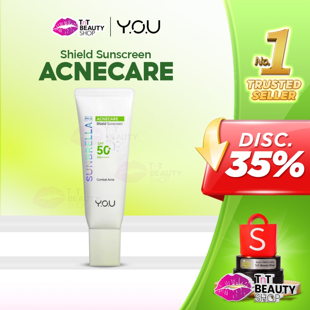 Y.O.U Sunbrella Pro Acne Care Shield Sunscreen 30ml YOU | TnT Beauty Shop