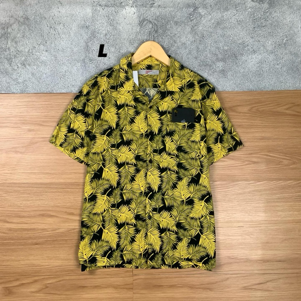 8 Second Patrren Open Collar Shirt MR 205