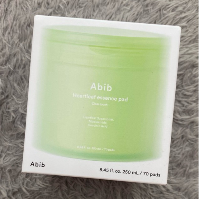 Abib Hearleaf Essence Pad