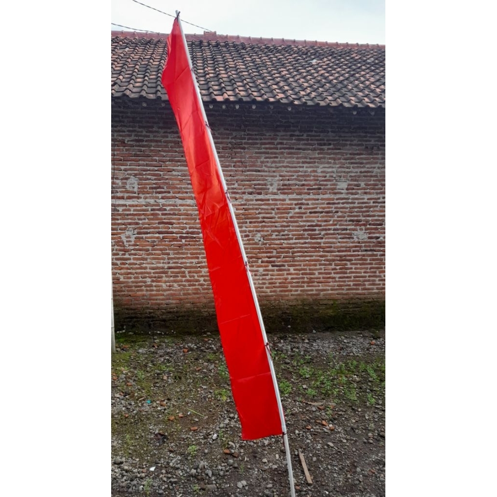 umbul-umbul polos uk 4mx50cm,umbul-umbul polos,bendera umbul-umbul