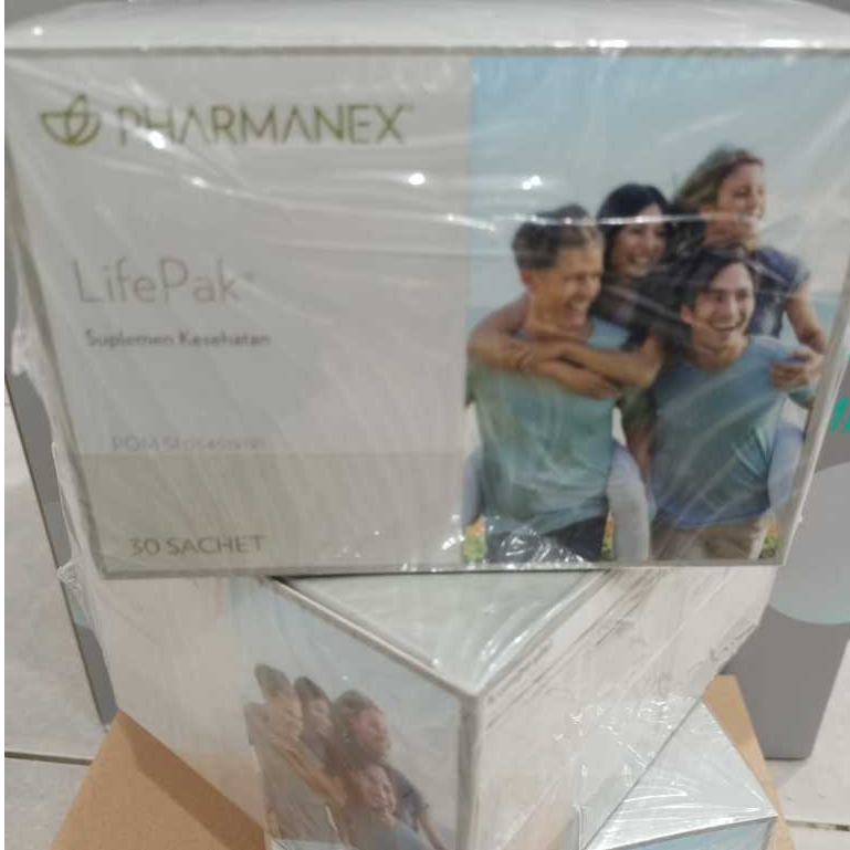 hemat 1 box isi 30 sachet lifepak life pak suplemen life pack ready antioksidan setiap hari