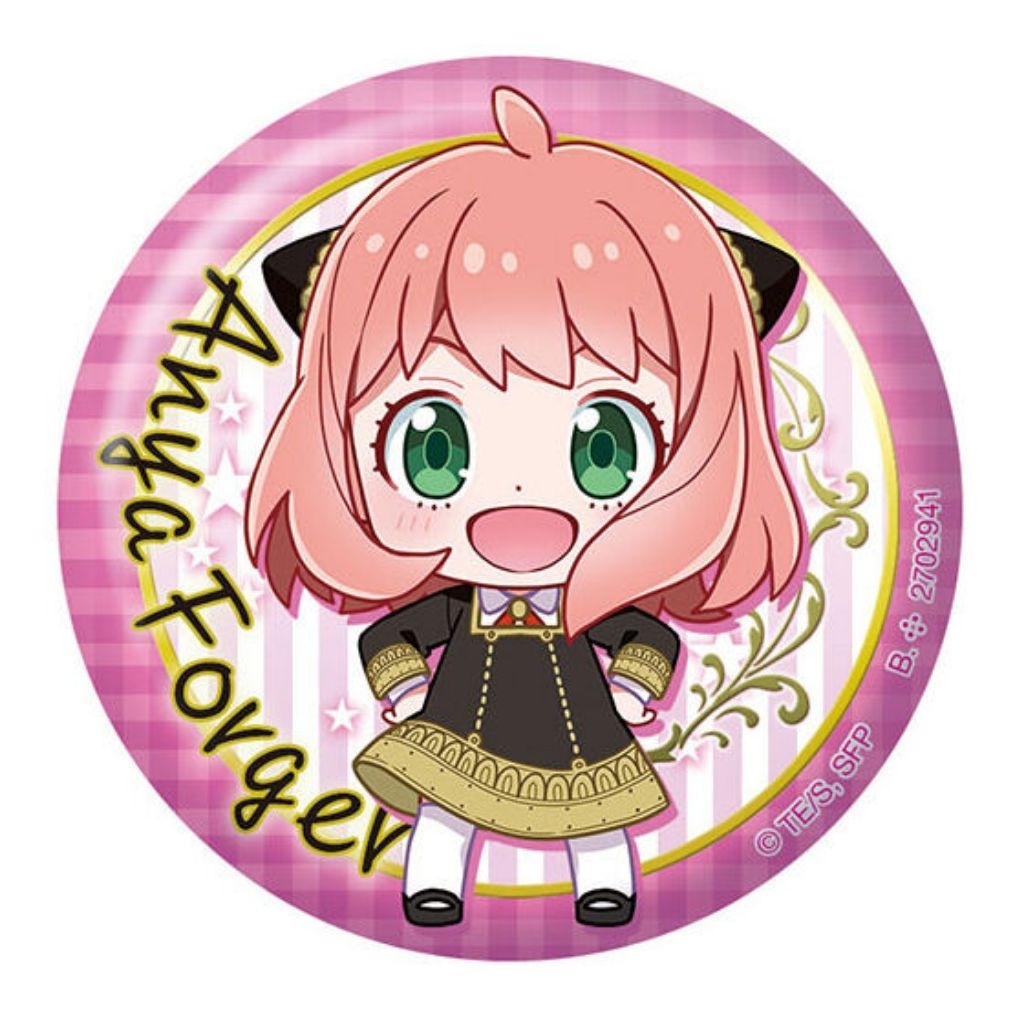 Gashapon Spy x Family Anya Can Badge