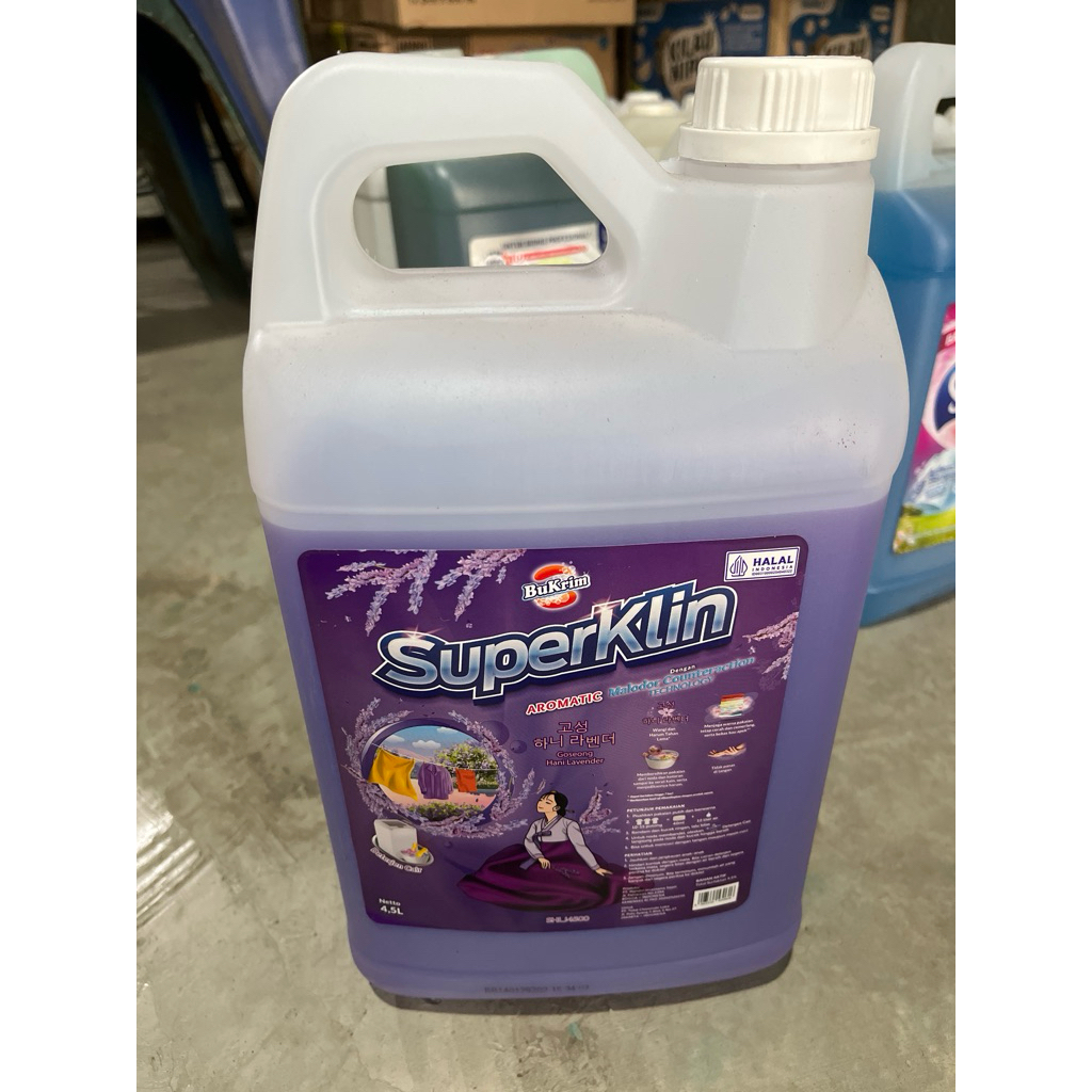 Deterjen cair superklin Aromatic