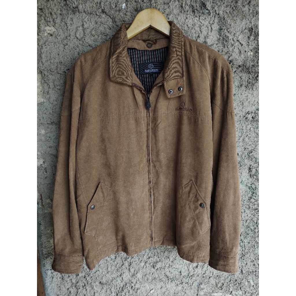 Jaket Harrington Suede
