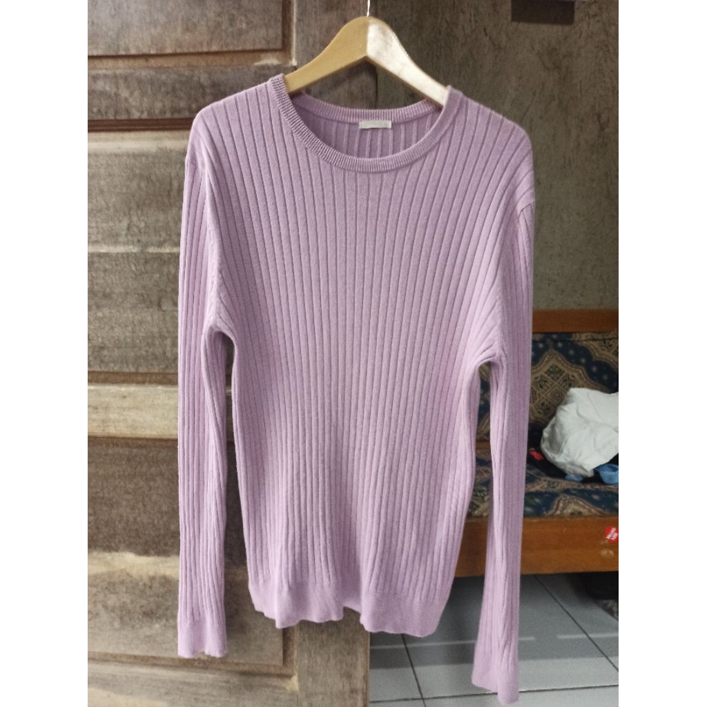 GU sweater lilac lidi