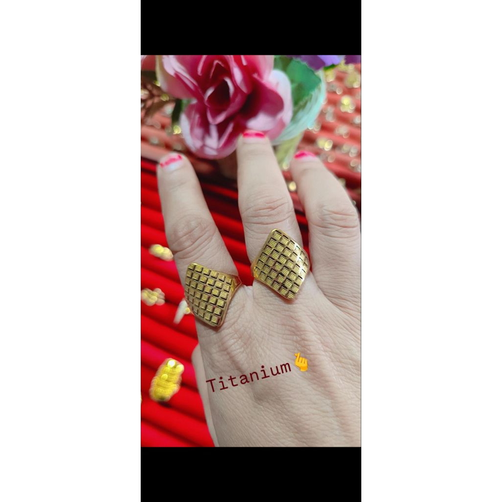 cincin titanium asli