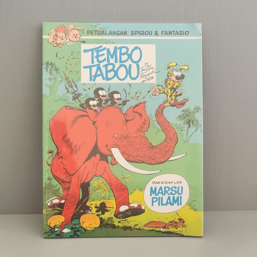 Komik Lucu PETUALANGAN SPIROU DAN FANTASIO: TEMBO TABOU-C01