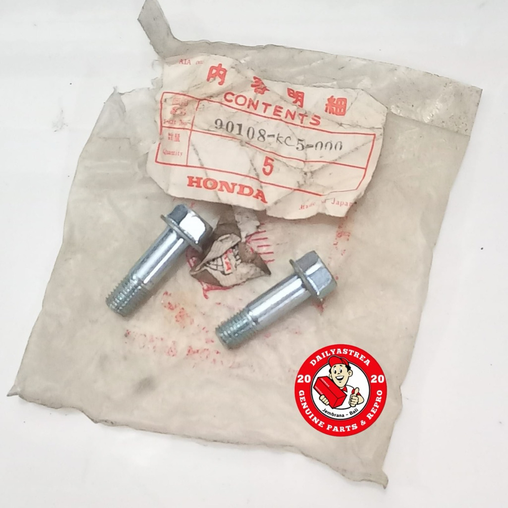 BOLT CUSHION BAUT SHOCK SKOK BELAKANG HONDA GLMAX GLPRO GL MAX PRO NEOTECH ORIGINAL 90108-KC5-000