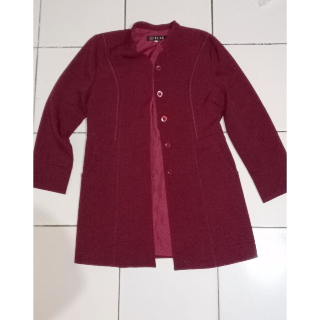 preloved jas /blazer merah