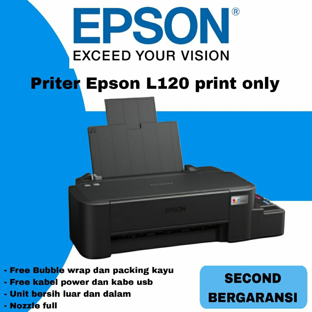 PRINTER EPSON L120 PRINT ONLY SECOND