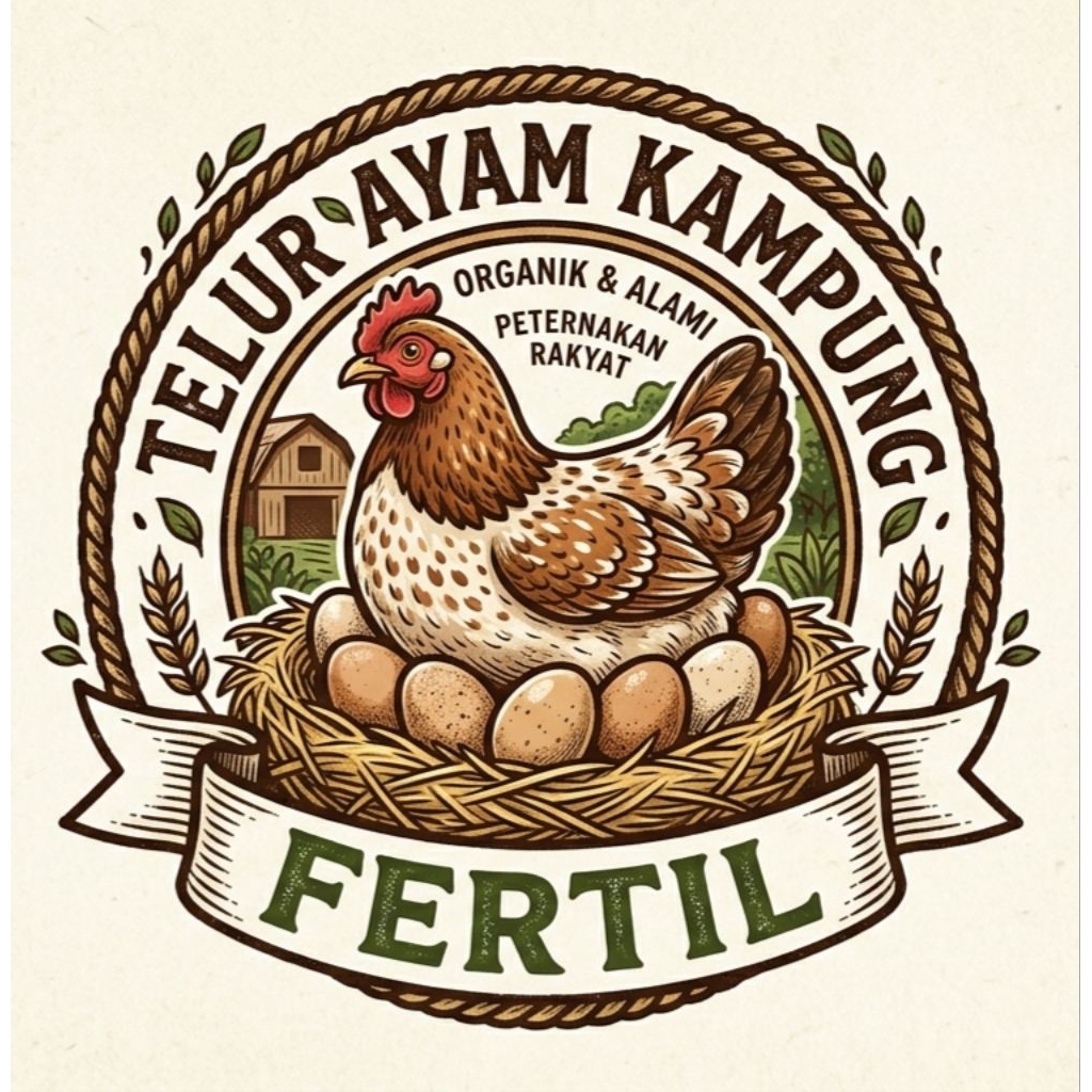 Telur Ayam Kampung Fertil.