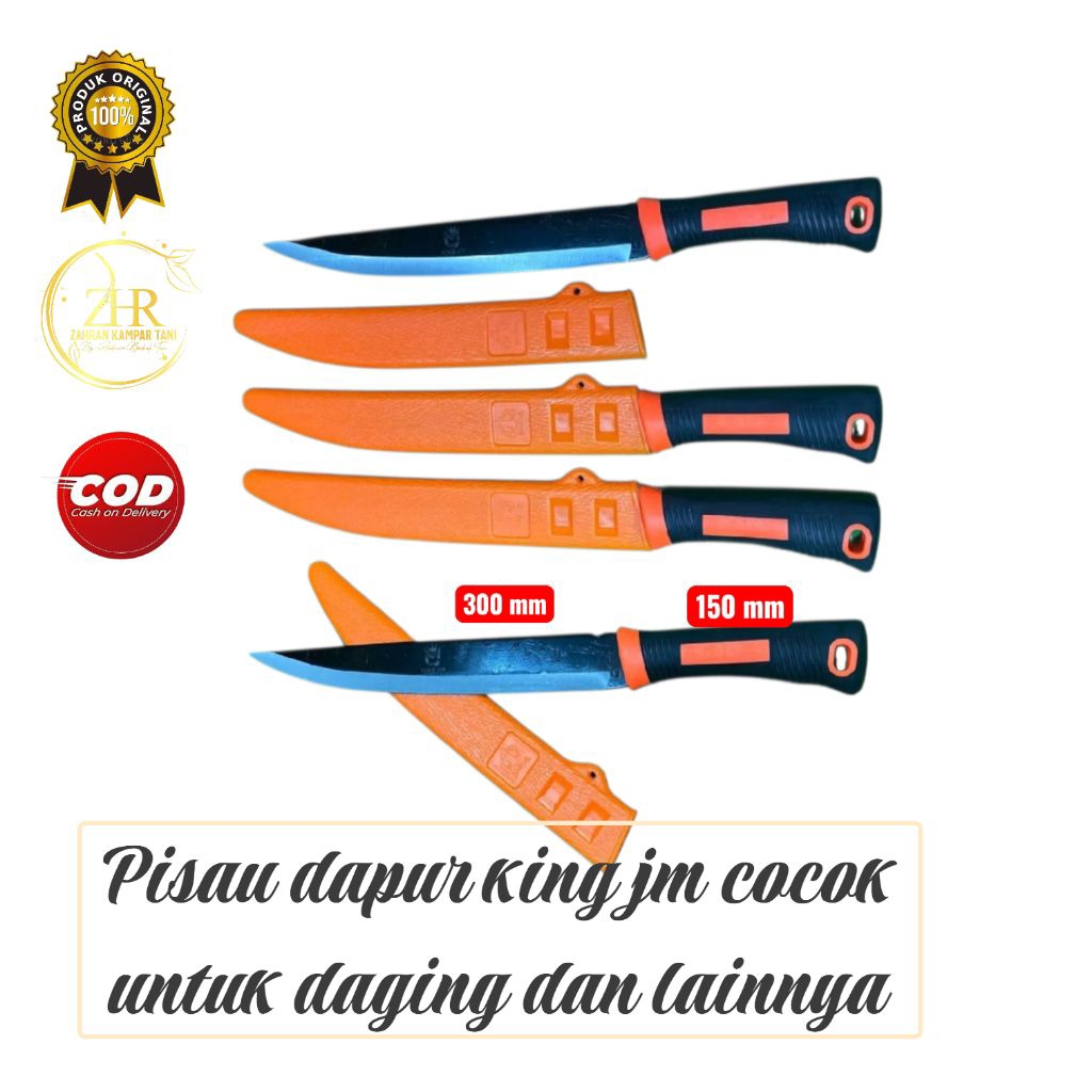 pisau pengiris daging Malaysia original super tajam