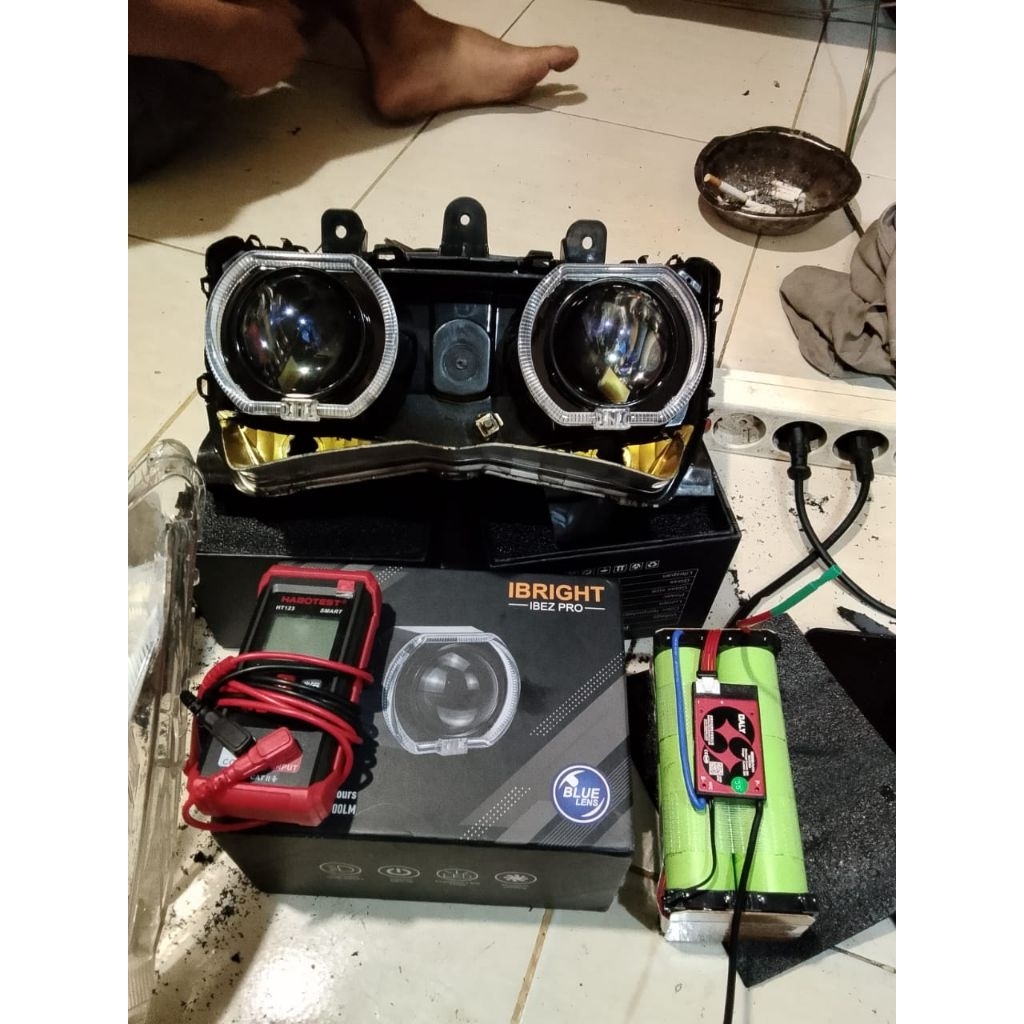 paket lampu biled vario