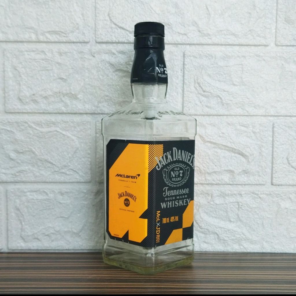 Botol Kosong Jack Daniels McLaren Limited Edition 700ml
