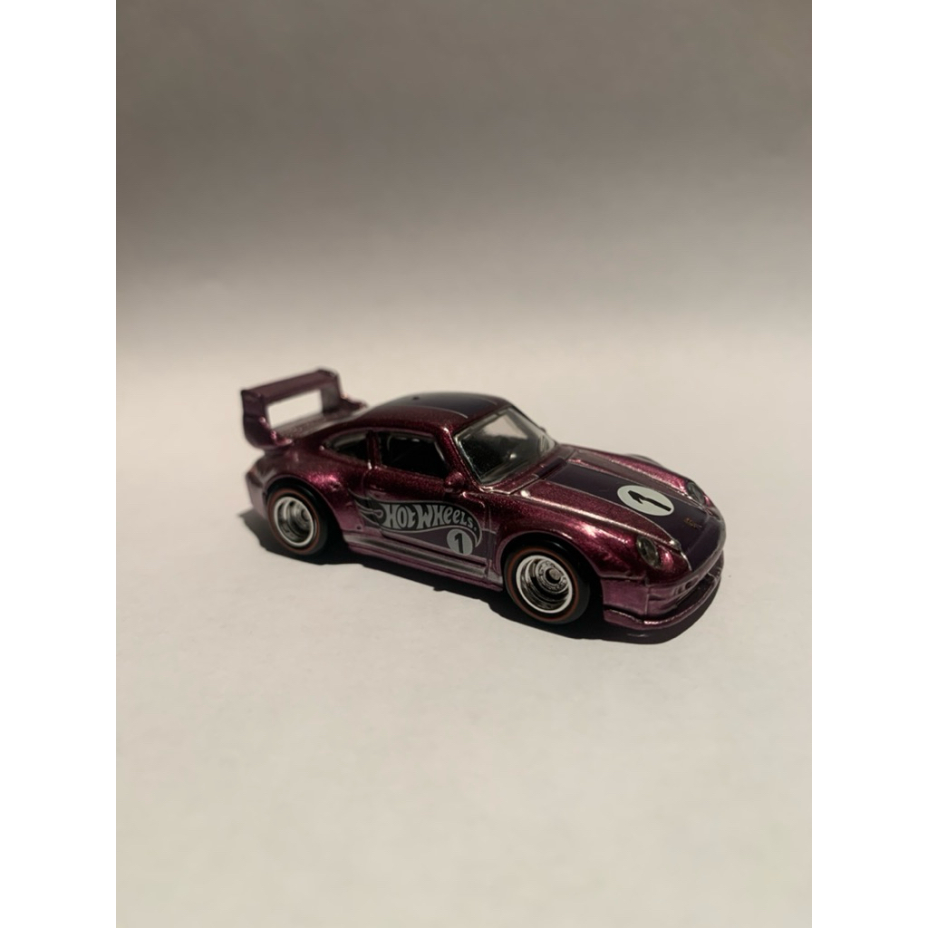 Hot Wheels Porsche 911 GT2 993 Purple RLC Mail in Mattel Collector Edition Indonesia Treasure Hunt E