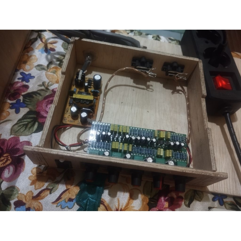 Modul 2.1 Tone control Ne5532 Original siap pakai dengan mid dan sub