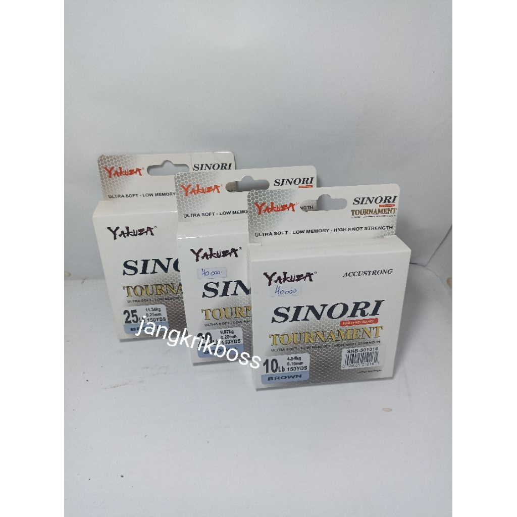 Senar Pancing YAKUZA SINORI Japan
