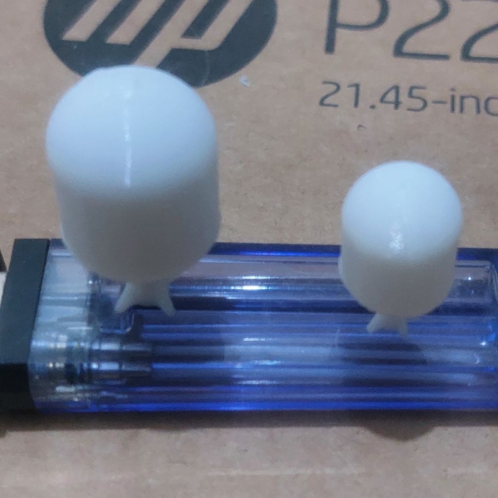 Miniatur Radar RC Boat 3D Print Bulat