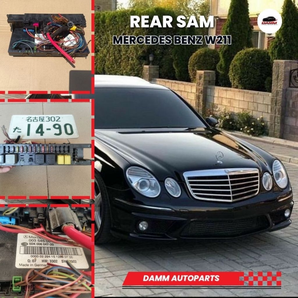 Rear SAM Mercedes Benz W211