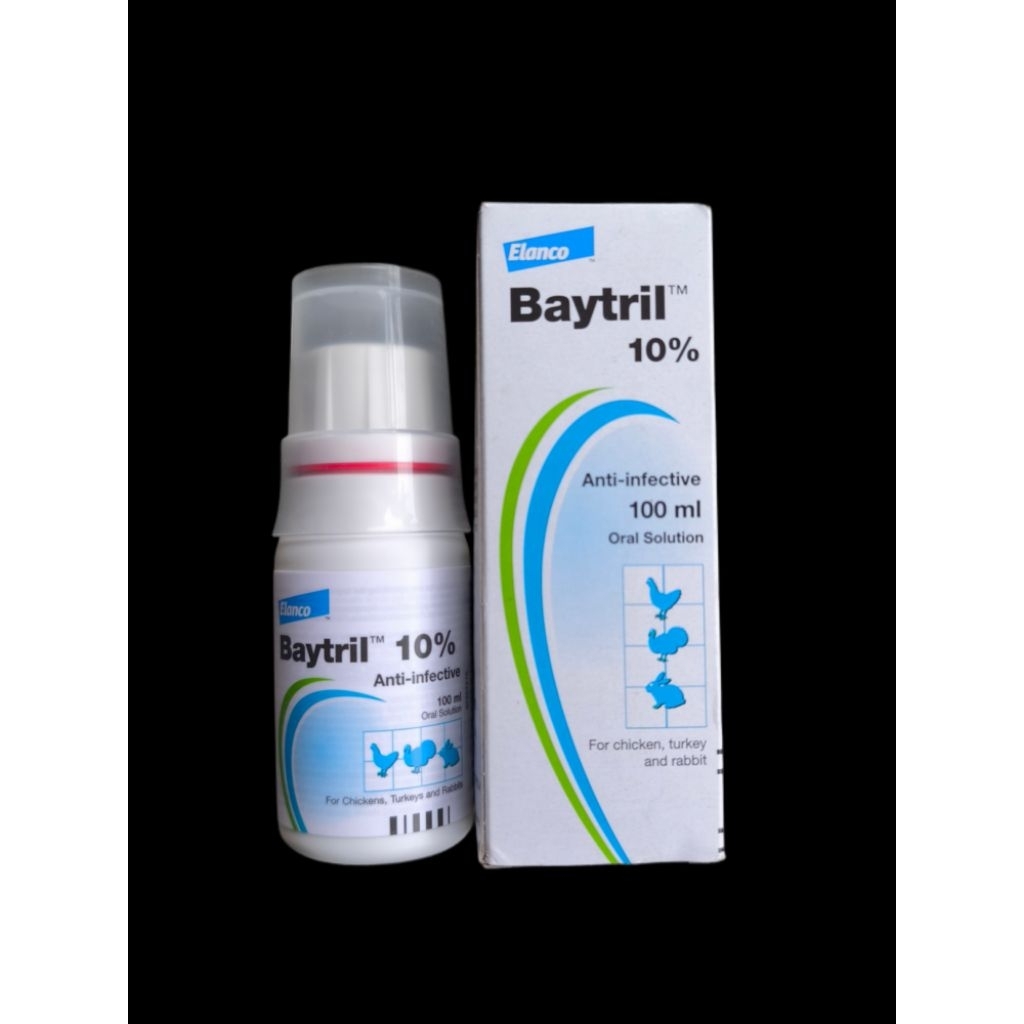 Baytril 10% kemasan 100ml