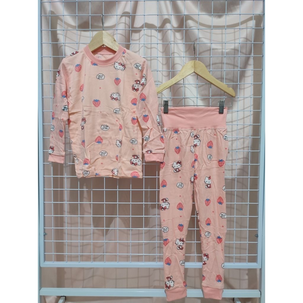 baju tidur anak import hello kitty