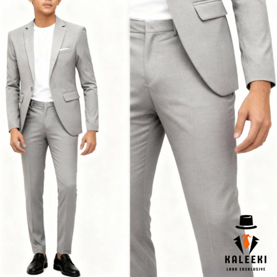 Setelan Jas Pria Formal Kantoran Slimfit