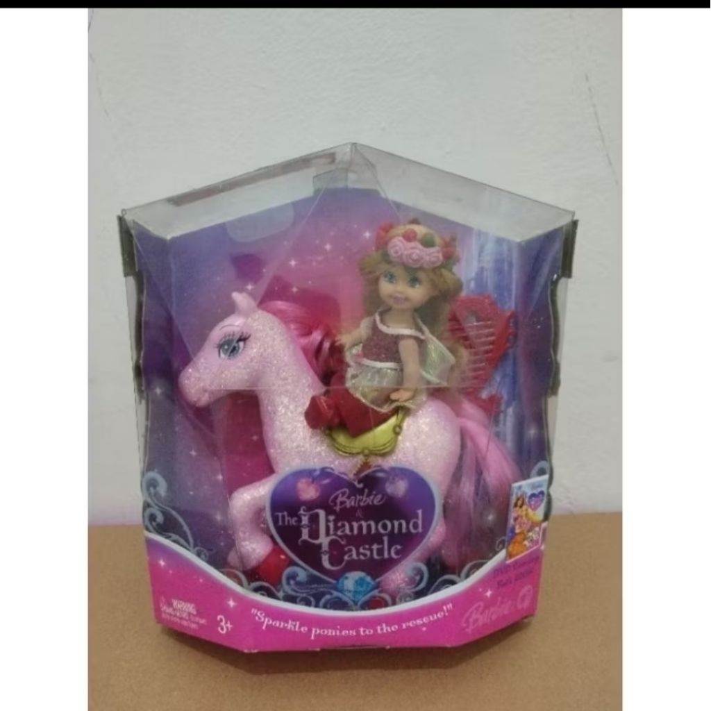 barbie kelly dan kuda pony