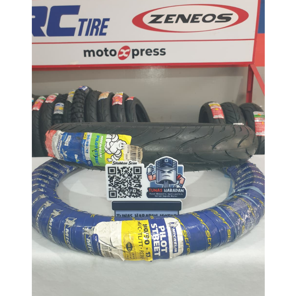 BAN LUAR PILOT STREET TUBELESS MICHELIN -RING 17