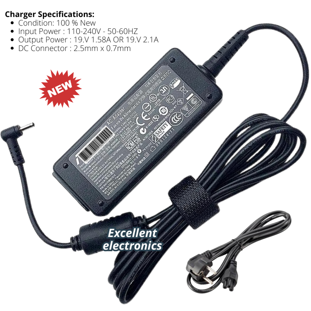 Charger asus eee pc, cas asus eee pc, charger asus eeepc original new