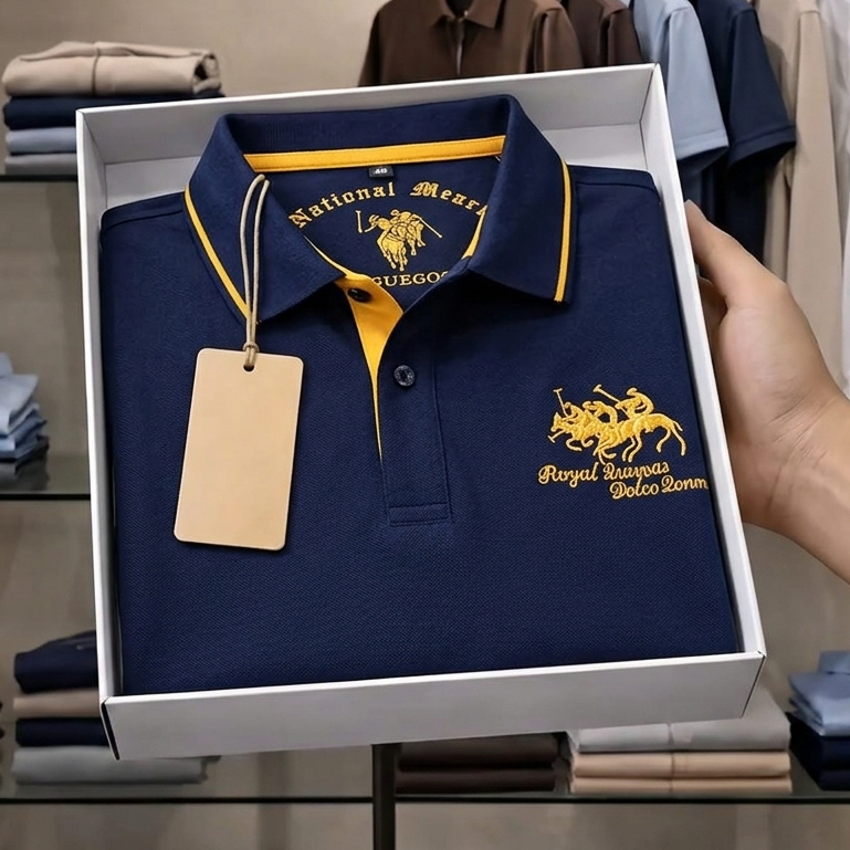 Polo Pria Premium Import Kaos Polo Pria Bordir Eksklusif Bahan Adem Nyaman Sport Casual Polo Shirt