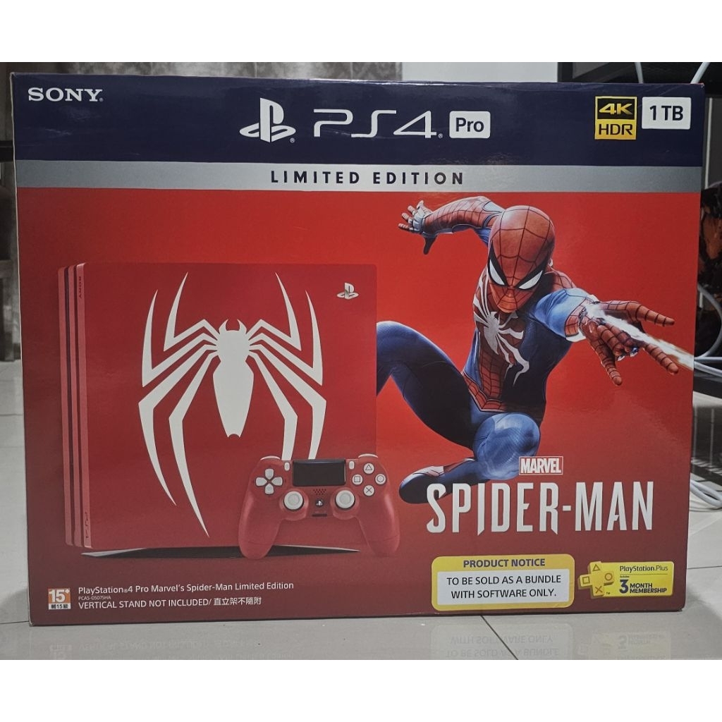 PS4 PRO SPIDERMAN EDITION SECOND
