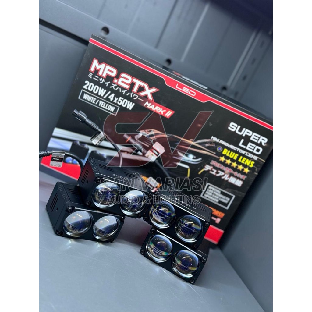 PRO7 MP2TX MARK II MINI PROJECTOR LENS 100WAT BLUE LENS (ISI 2)