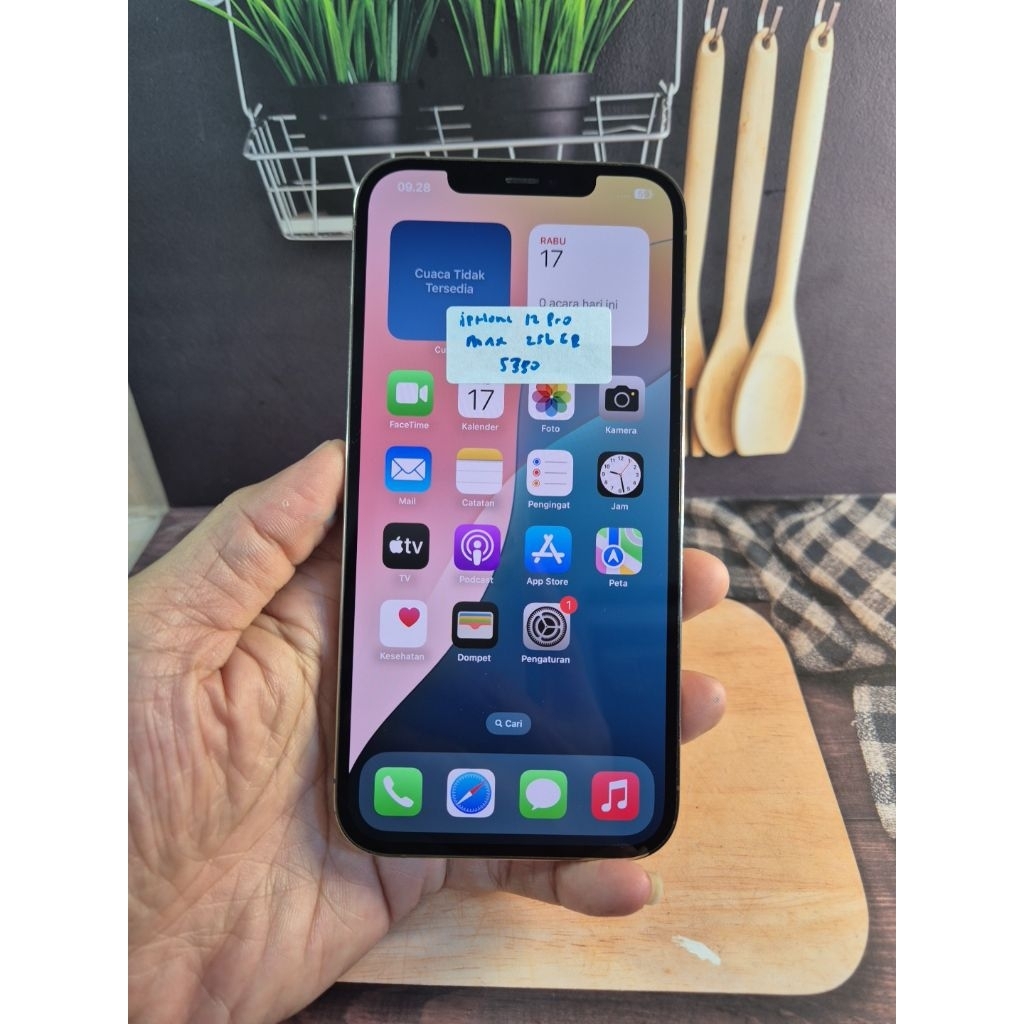Iphone 12 Pro Max 256Gb Inter Batangan Cek Deskripsi