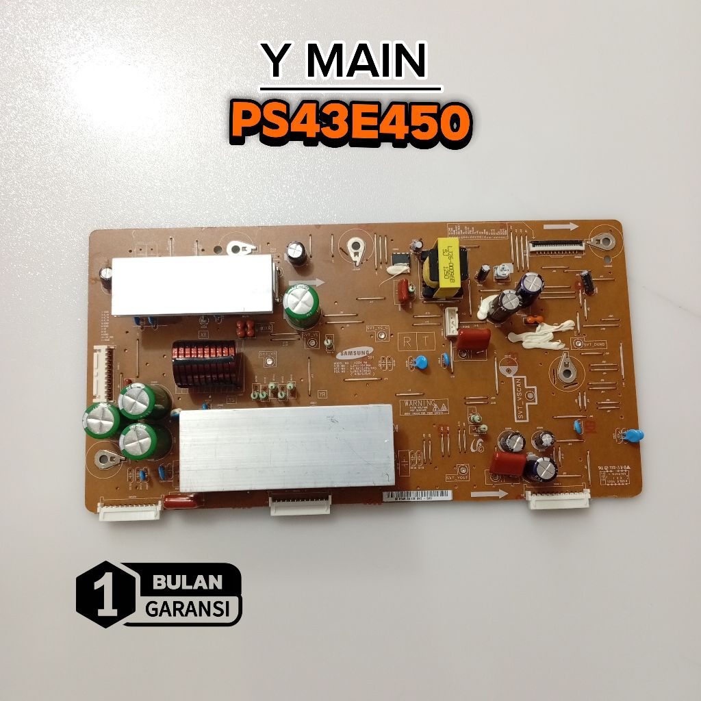 Y MAIN TV SAMSUNG PS43E450 - Y MAIN - Y SUS - MESIN TV SAMSUNG BARU/NUW