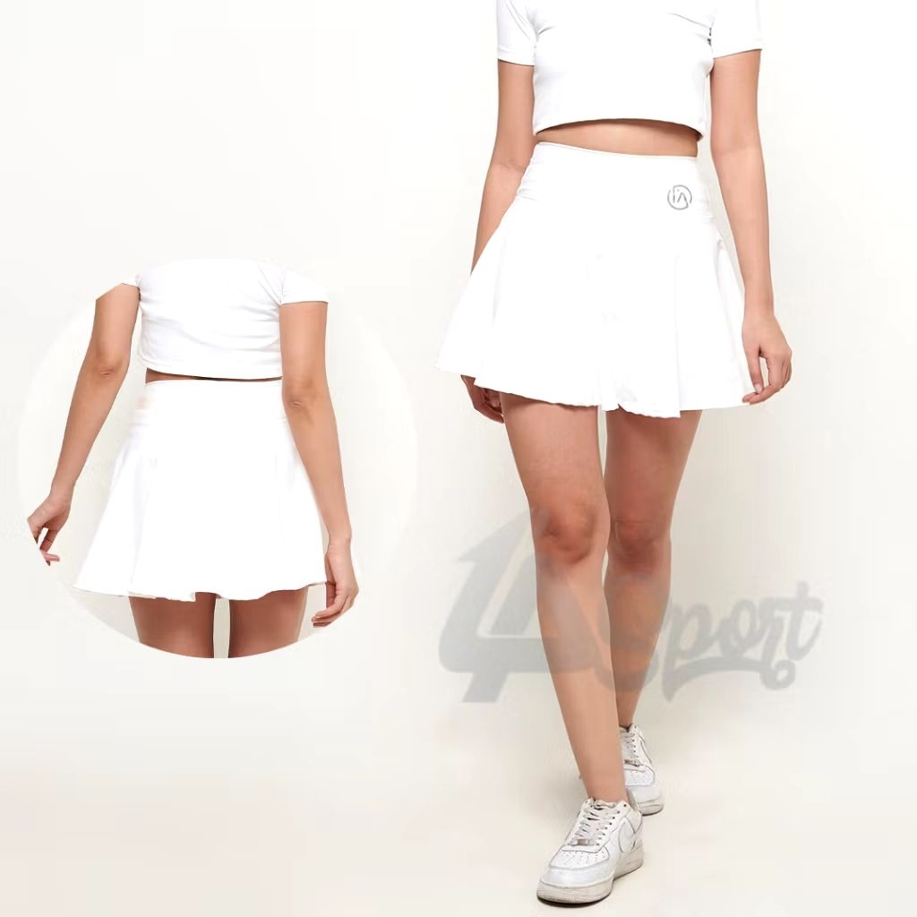 PRELOVED skort rok celana olahraga tennis padel badminton white