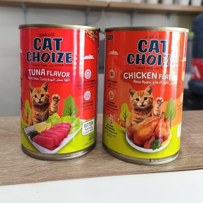 Cat Choize Kitten kaleng makanan basah 400gram