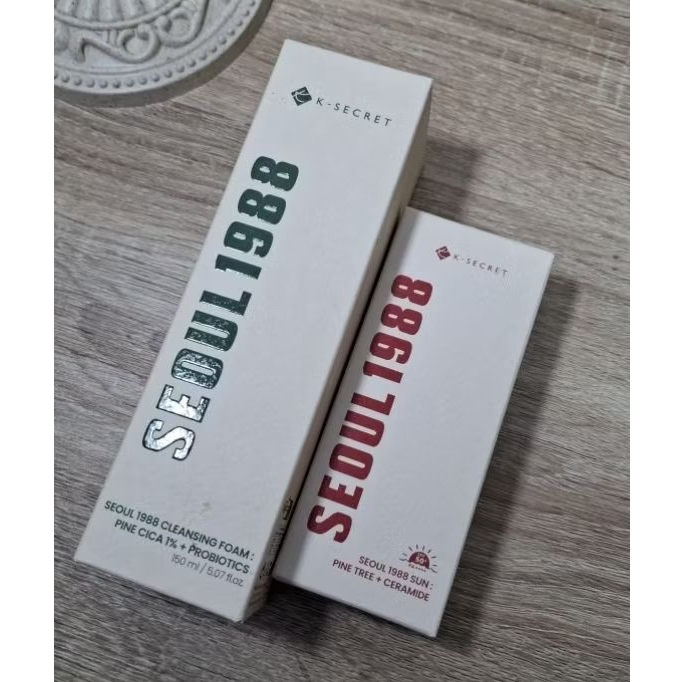 KSecret Seoul 1988 Cleansing Foam & Sunscreen
