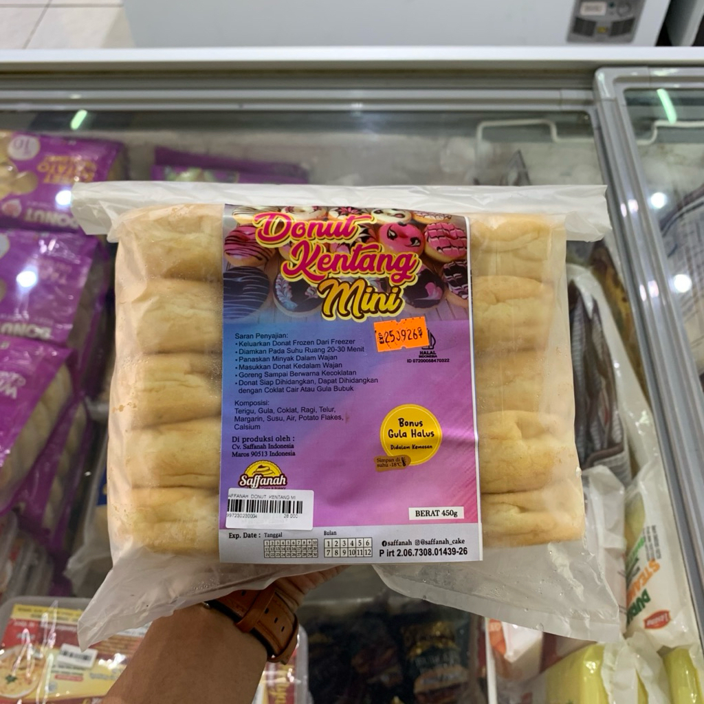 Saffanah Donat Kentang Mini Frozen