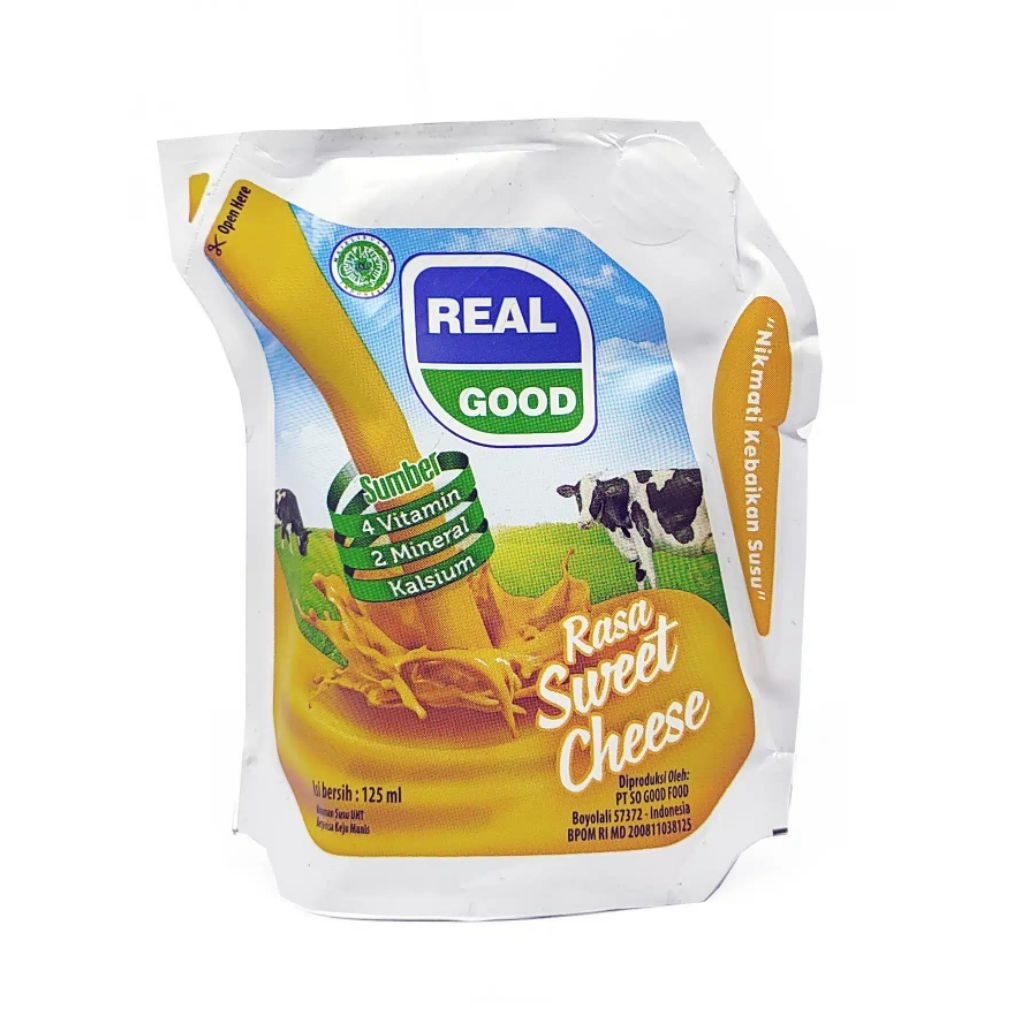 Susu bantal real good 125ml pouch