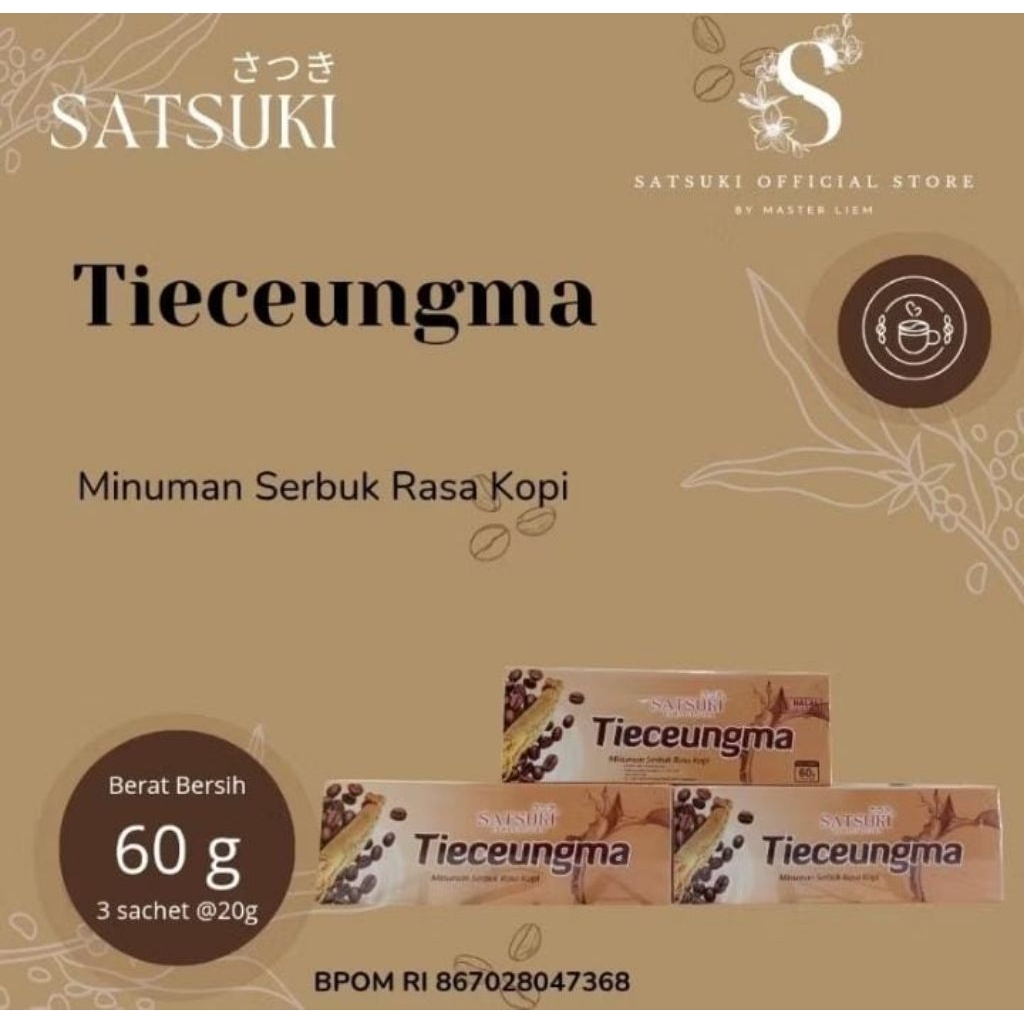 Kopi Tieceungma Satsuki By Master Liem