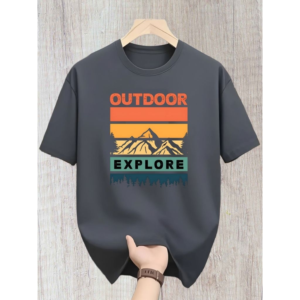 tshirt distro EXPLORE combed premium 100%