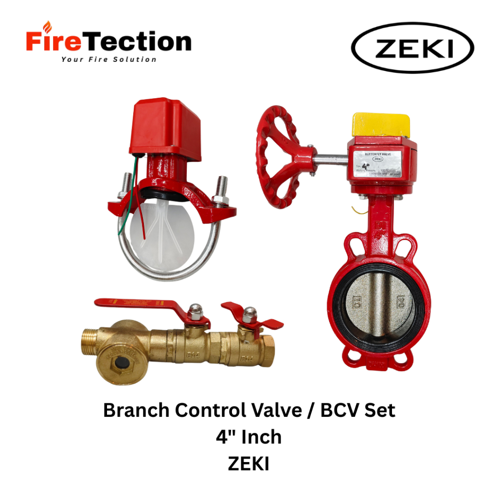 Branch Control Valve / BCV Set 4" - ZEKI
